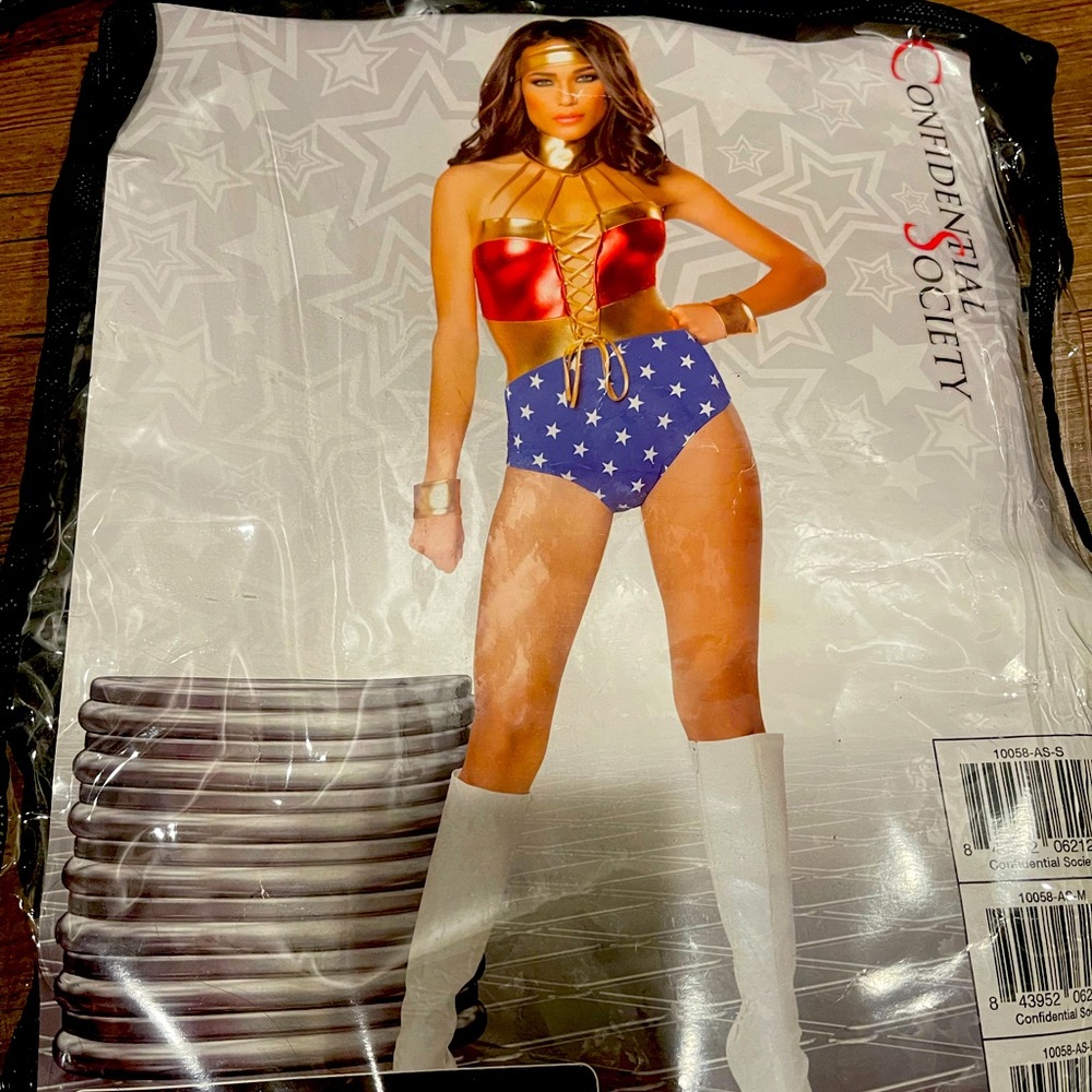 Superhero hotties festival costume